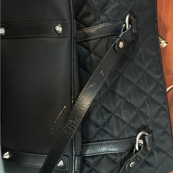 Coach Black Patterned Shoulder Bag - Picture 6 of 8